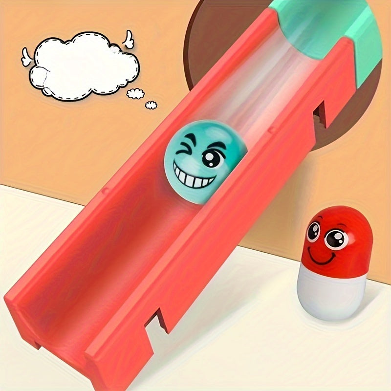 Set Interactif de Bain | Circuit à Billes pour 0-3 Ans | Assemblez Tuyaux et Billes pour Activité Ludique sous la Douche | Pas de Piles, Plastique Non Toxique King of Toys