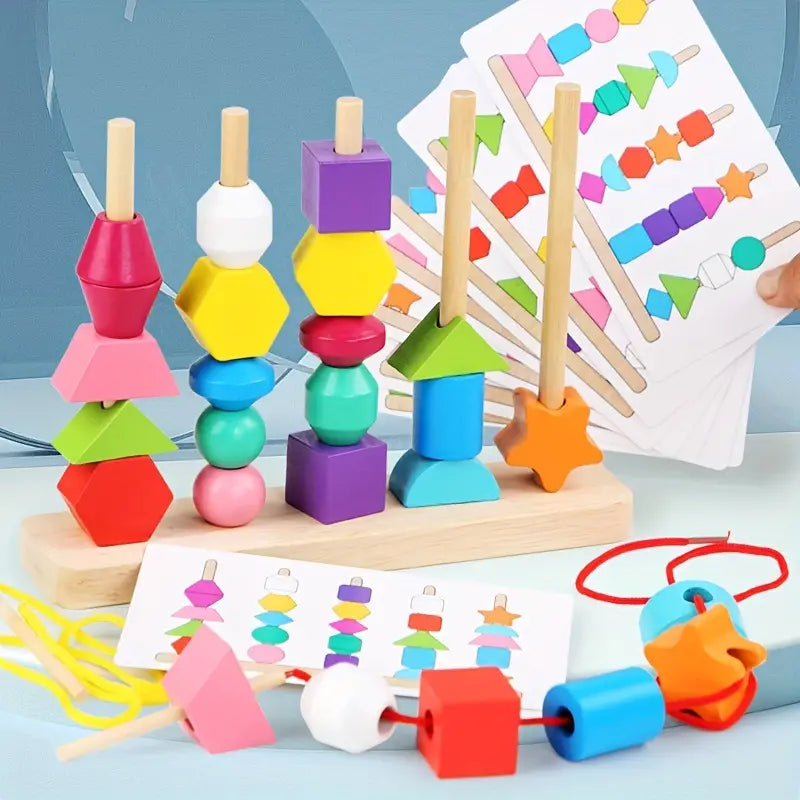 Jeu de Tri des Formes Montessori - Jouets pour Enfants de 1 An Speelgoed Koning