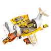 Avion Jouet pour Enfants de 3 Ans | Avion de Transport Grand Modèle avec 10 Voitures | Cadeau de Noël et Halloween | Jouet Éducatif et Fun pour Enfants King of Toys