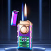 Briquet Multi-Fonction à Double Flamme avec Lumières Colorées King of Toys