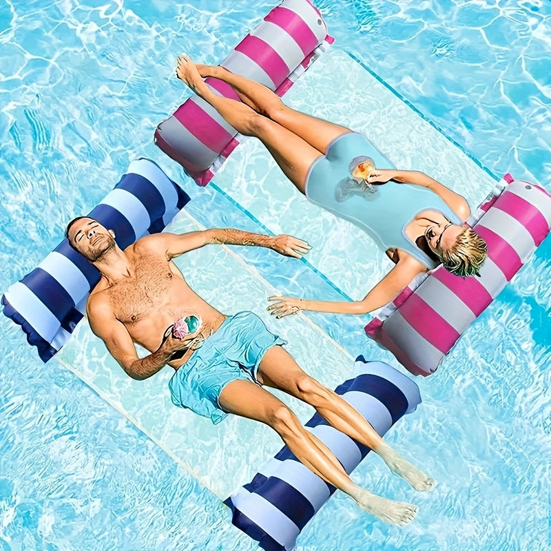 Transat Gonflable Pliable – Matelas Flottant en PVC Multi-Usage pour Piscine & Plage | Détente Adulte