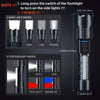 AlphaLights l Rechargeable LED flashlight 9000 Lumen l Military Speelgoed Koning