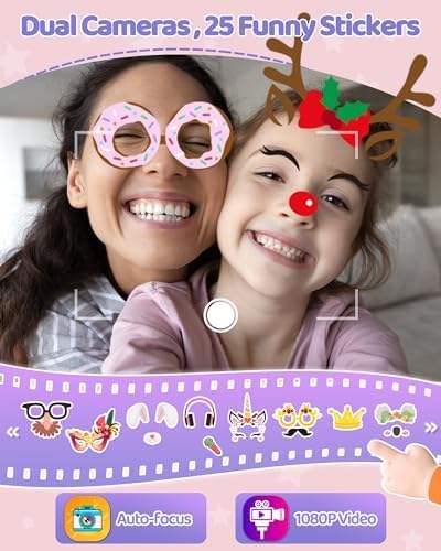 Smartphone Jouet pour Enfants 3-10 Ans - Téléphone Éducatif avec Double Appareil Photo HD - Cadeau Idéal Garçons Filles