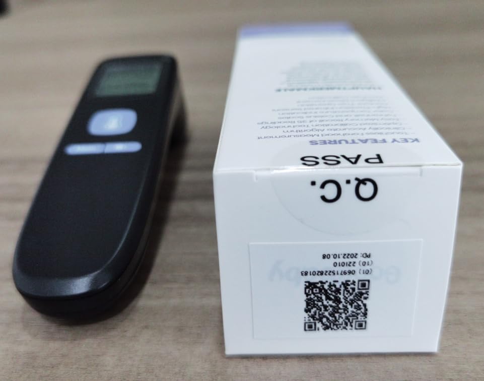 Thermomètre Numérique Sans Contact avec Alarme de Fièvre et Mode Silencieux | Pour Adultes, Enfants et Bébés King of Toys