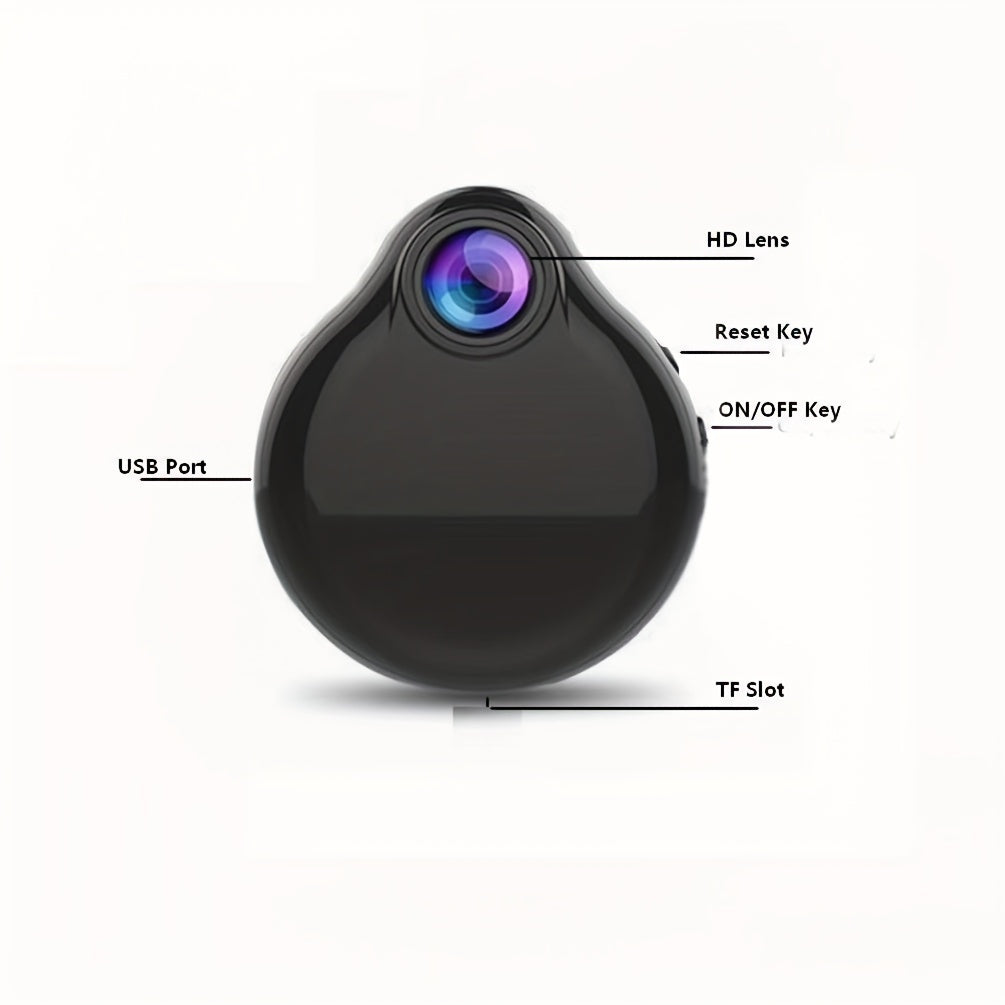 Caméra de Sécurité Domestique WiFi Intelligente | Angle de Vue Réglable à 360 Degrés, Vision Nocturne Infrarouge HD, Audio Bidirectionnel, Télécommande Mobile, Moniteur d'Intérieur avec Batterie de 3 Heures King of Toys
