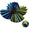 Balle Engrenage 3D - Jouet Fidget Spinning Steampunk, Cadeau de Noël pour Enfants King of Toys