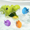 Jouet de Bain Créatif | Crocodile Mangeant des Petits Poissons Éducatif | Jouet de Bain Fun pour Enfants 18 Mois+ | Couleurs Aléatoires King of Toys