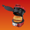 Machine à burger électrique à 3 couches | Machine à sandwich Multicook Press avec cuiseur d'oeufs pour cadeau King of Toys