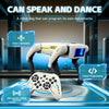 Robot Chien Intelligent AI | Mignon Compagnon AI, Commandes Vocales Programmables, Technologie Noire, Déverrouiller les futurs compagnons de jeu
