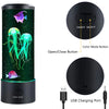 Lampe méduse LED | Aquarium lumineux avec télécommande et changement de couleurs, veilleuse King of Toys