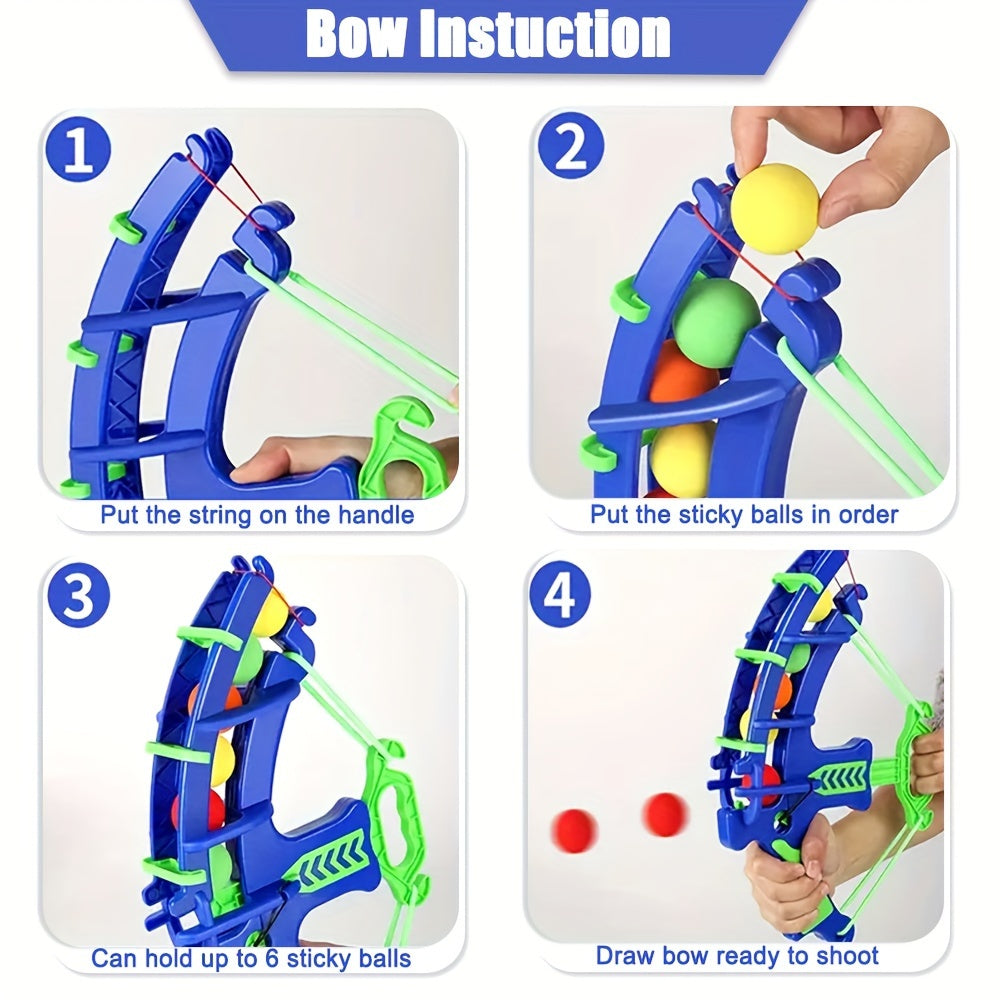 Arbalète à Boules en Mousse Douce pour Enfants | Jeu de Tir Sûr et Ludique | Idéal pour Cadeaux d’Anniversaire, Noël et Halloween | Dès 6 Ans King of Toys