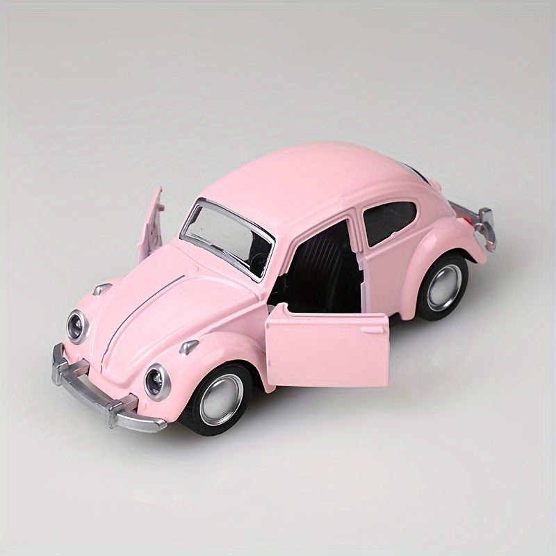 Voiture Classique en Alliage avec Portes Ouvrantes, Cadeau Halloween King of Toys