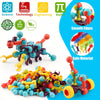 Blocs de Construction Articulés 50/95/190PCS - Jouet Créatif et Logique - Cadeau Noël/Action de Grâce/Nouvel An King of Toys