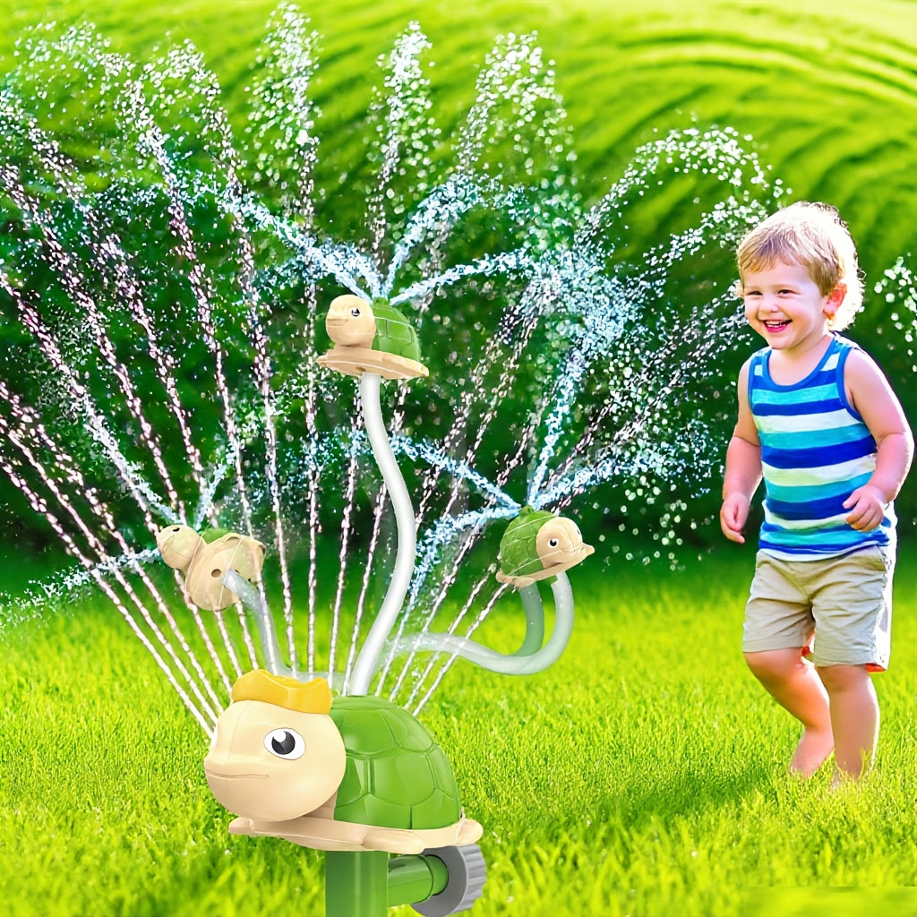 Jouet Arroseur Tortue pour Enfants – Tuyaux Mouvants pour Jardin Été (3 à 8 ans)