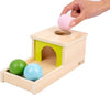 Boîte à Objets Montessori avec Trois Balles l Bébé de 6 à 12 Mois De Speelgoed Koning