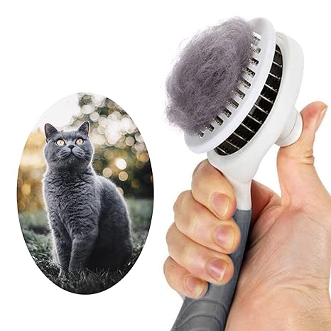 Brosse pour Chiens et Chats | Accessoire de Brosse Élimine Doucement le Sous-poil De Speelgoed Koning