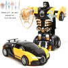 Voiture Jouet à Transformation, Modèle Sport Collision, Cadeau Noël et Halloween King of Toys