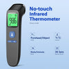 Thermomètre Numérique Sans Contact avec Alarme de Fièvre et Mode Silencieux | Pour Adultes, Enfants et Bébés King of Toys
