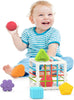 KidGame l Jeu des formes dans la boîte Bébé à partir de 6 mois l Développe la motricité De Speelgoed Koning