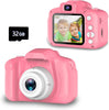 Appareil Photo Selfie HD pour Enfants | Caméra Portable avec Carte SD 32GB pour Enfants de 3-9 Ans