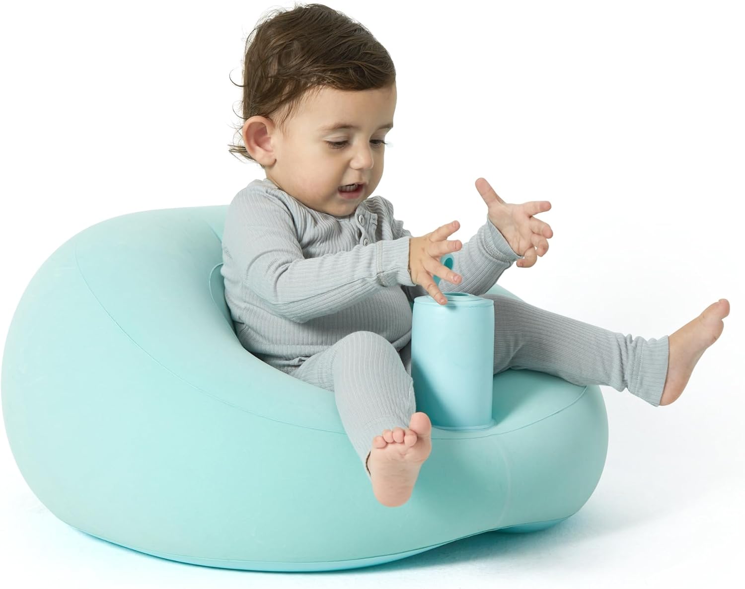 Siège Gonflable pour Bébé | Siège Gonflable avec Pompe Intégrée, Canapé pour Bébé Idéal comme Cadeau 3-36 Mois King of Toys