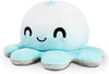 Peluche Octopus Réversible - Violet + Bleu - Mignons Animaux en Peluche Sensory Fidget Qui Montre Votre Humeur, Bleu en Colère + Violet Heureux, 10 cm De Speelgoed Koning
