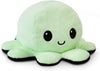 Peluche Octopus Réversible - Violet + Bleu - Mignons Animaux en Peluche Sensory Fidget Qui Montre Votre Humeur, Bleu en Colère + Violet Heureux, 10 cm De Speelgoed Koning