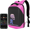 Sac à Dos Multifonctionnel pour Ordinateur Portable avec LED | Pour Adolescents et Adultes | Changez les Graphismes avec l'Application King of Toys