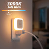 Lampe de nuit à brancher sur le mur | 4-pack de veilleuses à LED avec capteur de lumière intégré King of Toys