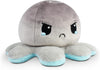 Peluche Octopus Réversible - Violet + Bleu - Mignons Animaux en Peluche Sensory Fidget Qui Montre Votre Humeur, Bleu en Colère + Violet Heureux, 10 cm De Speelgoed Koning