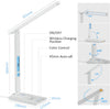 Lampe de Bureau avec Chargeur Sans Fil et Lumière Nocturne Speelgoed Koning