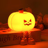 Lampe de Nuit Citrouille | Lampe LED Rechargeable Tactile de Chevet en Silicone Dimmer pour Enfants King of Toys