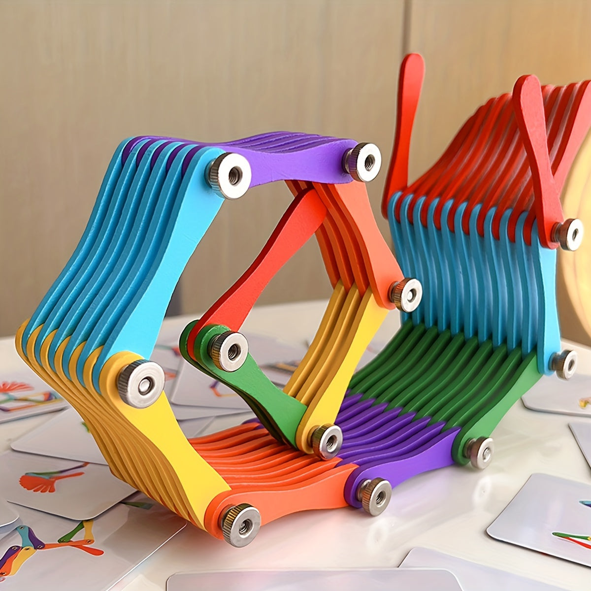 Jeu pliable éducatif & logique | Construction & coordination | Intérieur | Parent-enfant | Apprentissage