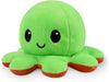 Peluche Octopus Réversible - Violet + Bleu - Mignons Animaux en Peluche Sensory Fidget Qui Montre Votre Humeur, Bleu en Colère + Violet Heureux, 10 cm De Speelgoed Koning