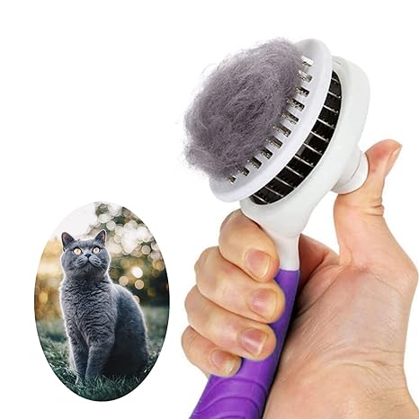 Brosse pour Chiens et Chats | Accessoire de Brosse Élimine Doucement le Sous-poil De Speelgoed Koning