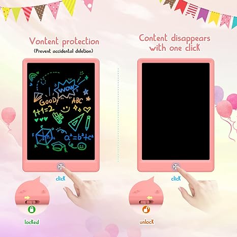 Tablette LCD d'Écriture et de Dessin Doodle Board 12,5 pouces - Jouets pour Enfants de 3, 4, 5, 6 ans et Plus De Speelgoed Koning