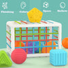 KidGame l Jeu des formes dans la boîte Bébé à partir de 6 mois l Développe la motricité De Speelgoed Koning