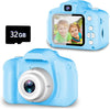 Appareil Photo Selfie HD pour Enfants | Caméra Portable avec Carte SD 32GB pour Enfants de 3-9 Ans