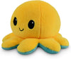 Peluche Octopus Réversible - Violet + Bleu - Mignons Animaux en Peluche Sensory Fidget Qui Montre Votre Humeur, Bleu en Colère + Violet Heureux, 10 cm De Speelgoed Koning