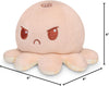 Peluche Octopus Réversible - Violet + Bleu - Mignons Animaux en Peluche Sensory Fidget Qui Montre Votre Humeur, Bleu en Colère + Violet Heureux, 10 cm De Speelgoed Koning