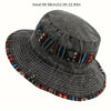 Chapeau de Soleil Vintage en Coton | Protection UV et Style Décontracté