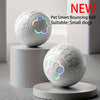 Balle interactive pour animaux de compagnie - Rechargeable, résistante aux morsures, balle intelligente rebondissante automatique, cadeau de Noël parfait. King of Toys