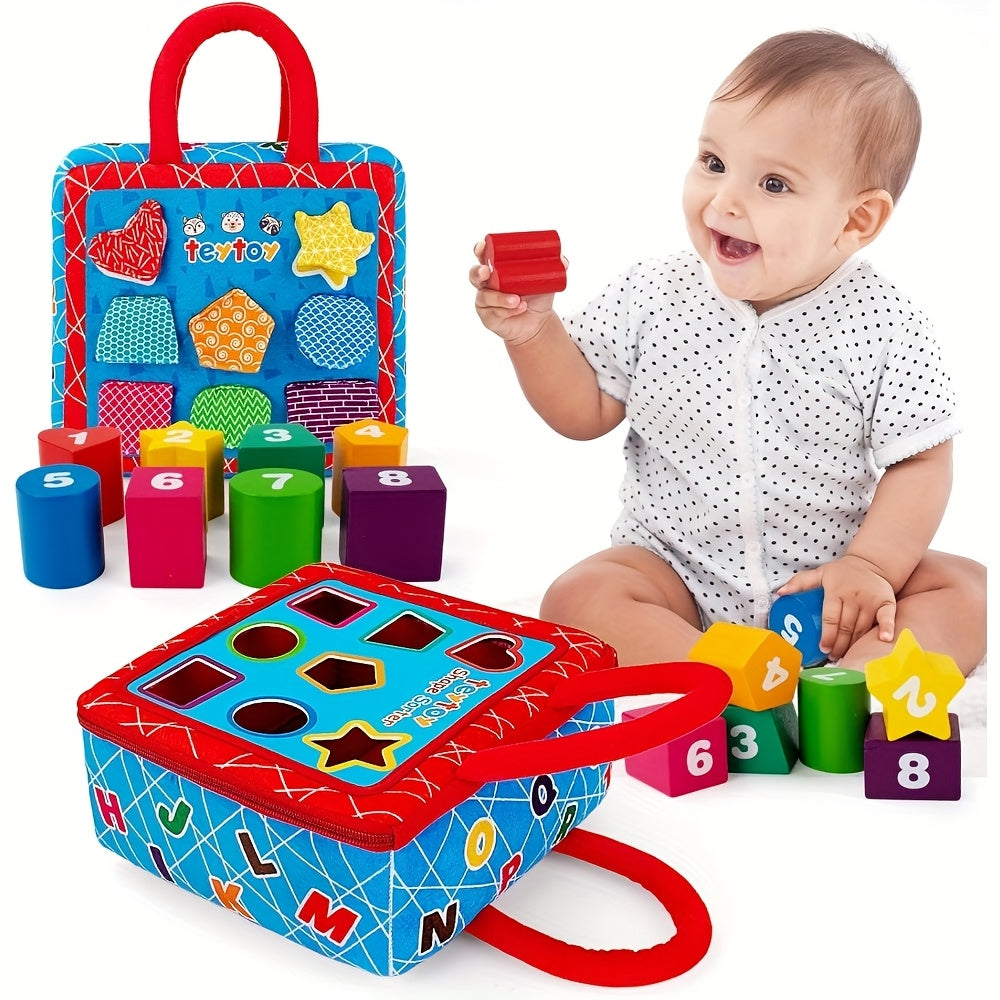 Jeu de Lancer Sac de Fèves – Thème Animaux de la Ferme avec Lettres & Chiffres | Jouet Sensoriel Éducatif