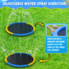 Tapis de Jeu Arroseur Antidérapant 170 cm pour Enfants & Chiens – Fontaine Centrale pour Été