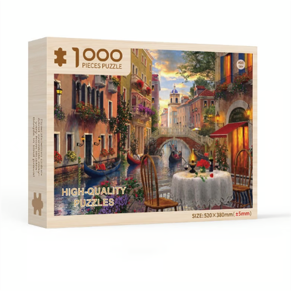 Calendrier de l'Avent Puzzle de Noël | Puzzle de 1008 Pièces, Calendrier de l'Avent de 24 Jours pour Enfants et Adultes King of Toys