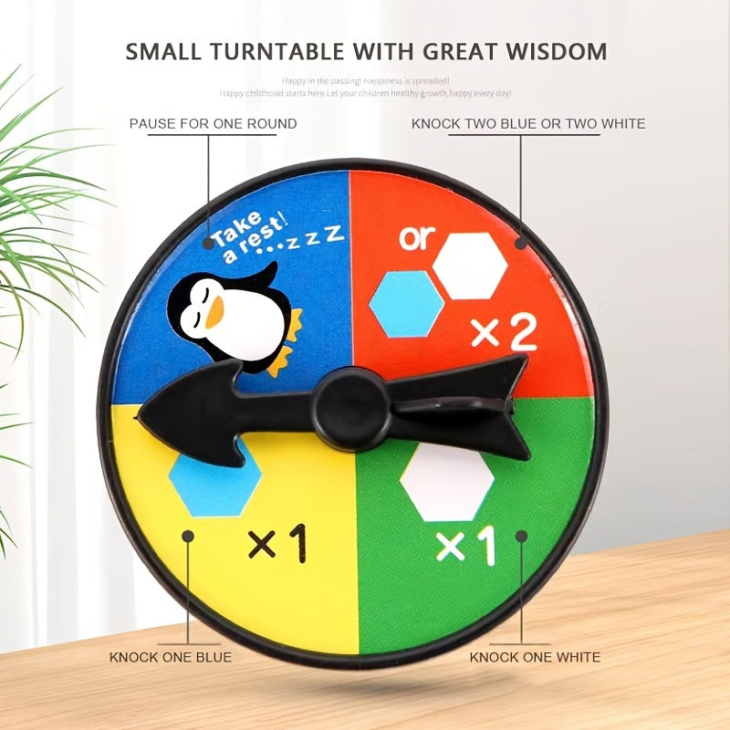 Jeu d'Observation et de Logique "Sauvez le Pingouin" pour Enfants 3 Ans et Plus - Casse-tête de Glace Compétitif