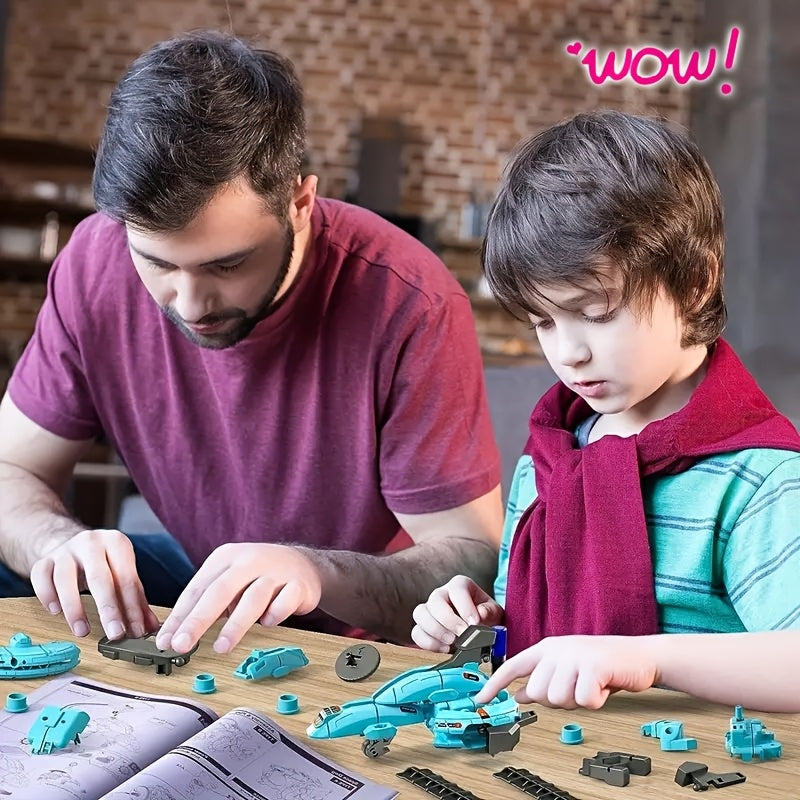 Kit Robotique Solaire 6-en-1 – Jouet Éducatif Scientifique pour Enfants 8-13 Ans