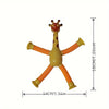 1pc/4pcs, Cartoon Suction Cup Giraffe, Educational Decompression Fun Toy, Variety Shape Development Intelligence, Christmas Thanksgiving, New Year Gift King of Toys
