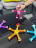 1pc/4pcs, Cartoon Suction Cup Giraffe, Educational Decompression Fun Toy, Variety Shape Development Intelligence, Christmas Thanksgiving, New Year Gift King of Toys