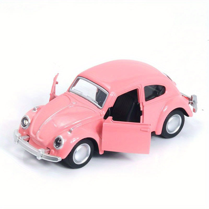 Voiture Classique en Alliage avec Portes Ouvrantes, Cadeau Halloween King of Toys